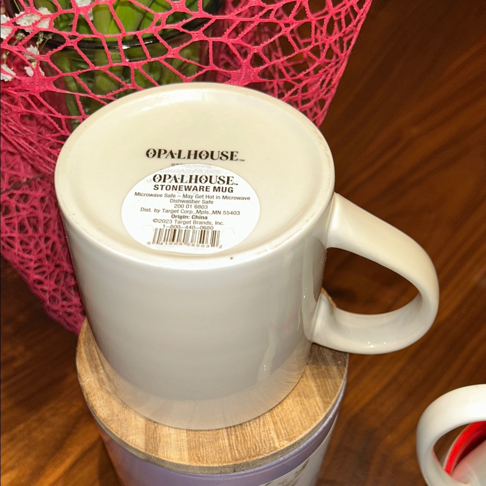 Monogrammed White Mug with Black Lettering - Picture 7 of 10